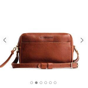 Portland Leather Camera bag - large size